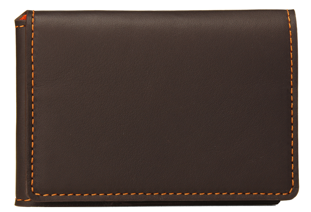 Novonappa marron intérieur orange